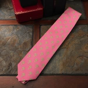 Lilly Pulitzer Via Palm Beach Pink Men’s Tie